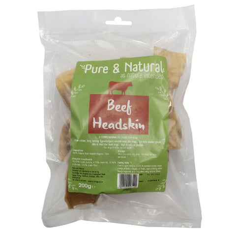 Pure & Natural Beef Headskin
