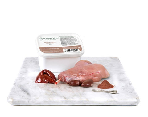 PurrForm Farmed Rabbit With Ground Bone. Adult 450g