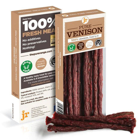 JR Pure Meat Sticks Venison 50g
