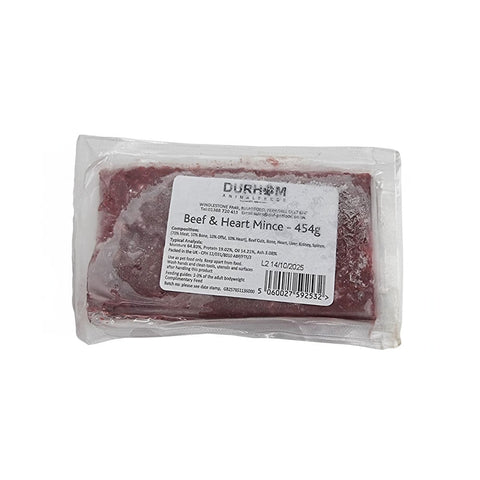 Durham Beef & Heart Mince 454g