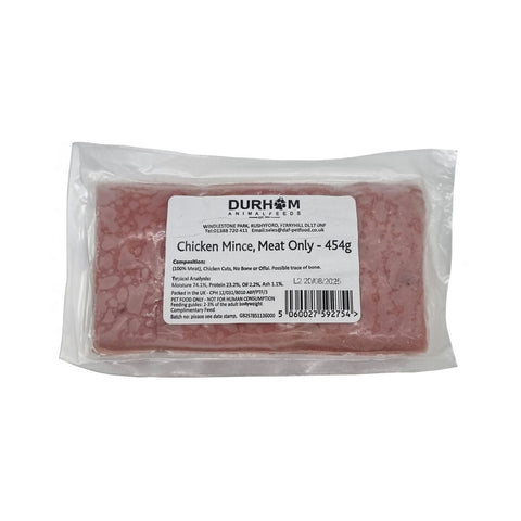 Durham Chicken Meat Only Mince 454g
