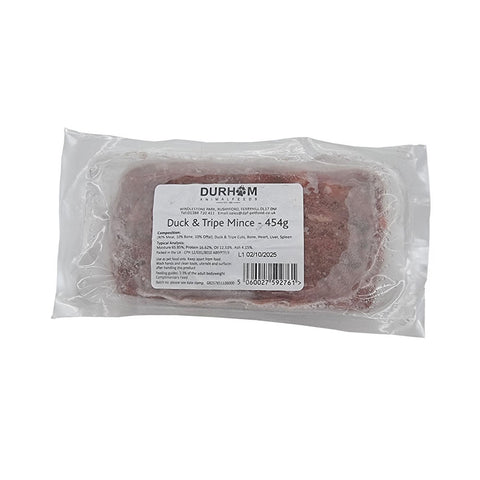 Durham Duck & Tripe Mince 454g