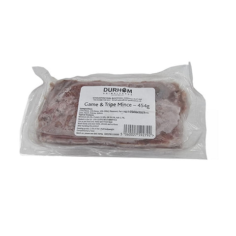 Durham Game & Tripe Mince 454g