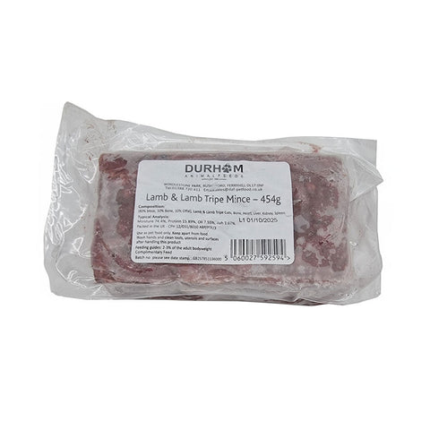 Durham Lamb & Lamb Tripe Mince 454g