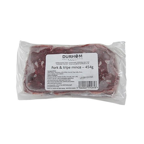 Durham Pork & Tripe Mince 454g
