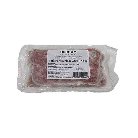 Durham Pork Meat Only Mince 454g
