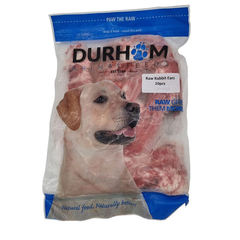 Durham Raw Rabbit Ears 10pc