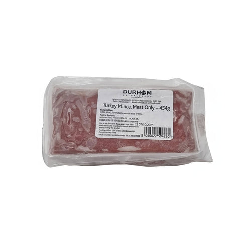 Durham Turkey Meat Only Mince 454g