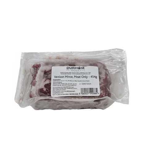 Durham Venison Meat Only Mince 454g