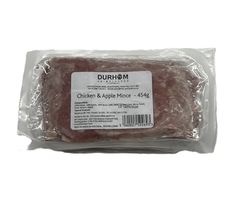 Durham Chicken & Apple Mince 454g