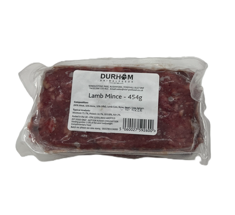 Durham Lamb Mince 454g