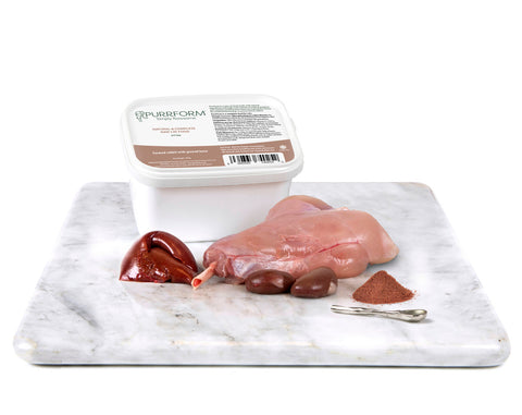 PurrForm Farmed Rabbit With Ground Bone. Kitten 450g