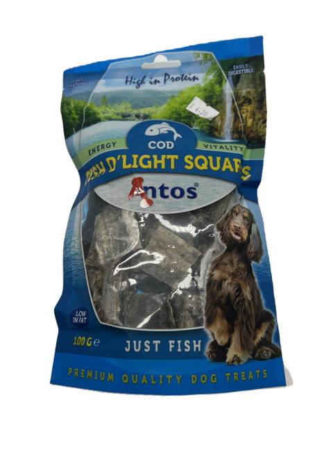 Antos Fish D`Light Squares 100g