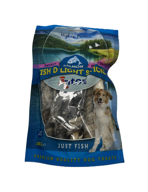 Antos Fish D`Light Salmon Sticks 100g