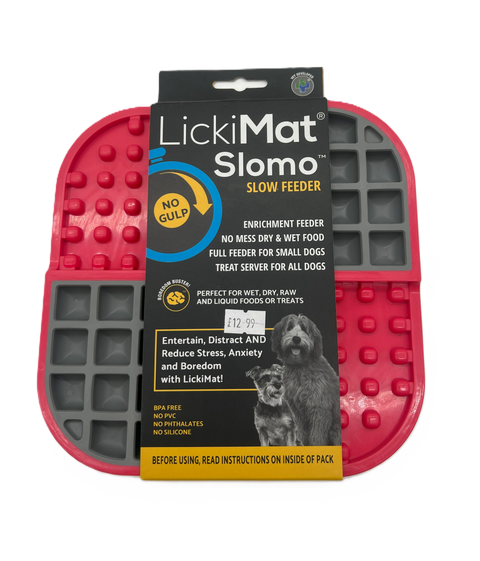 LickiMat Slowmo Red 20cm