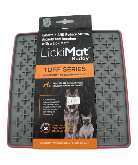 LickiMat Buddy Tuff Red 20cm