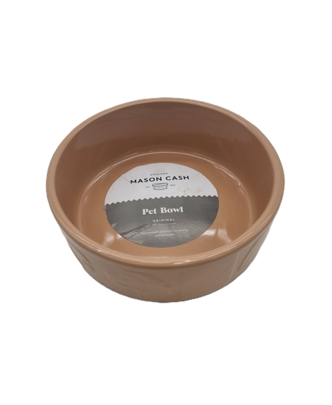 Mason Cash Lettered Dog Bowl 7 Inch