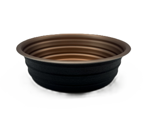 Ankur Leather Style Dog Bowl 17cm