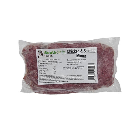 SouthCliffe Chicken & Salmon Mince 454g