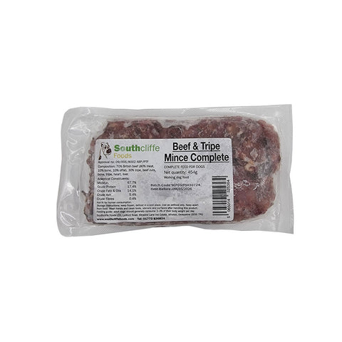 SouthCliffe Complete Beef & Tripe Mince 454g