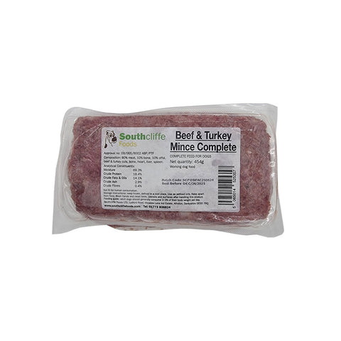 SouthCliffe Complete Beef & Turkey Mince 454g