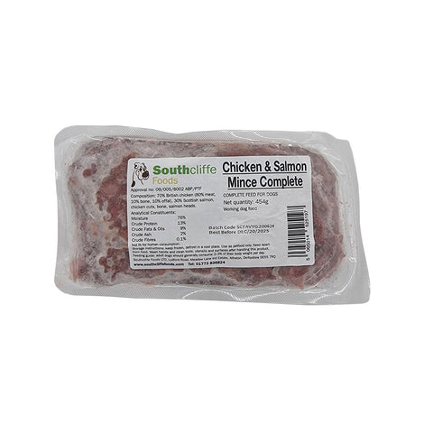 SouthCliffe Complete Chicken & Salmon Mince 454g
