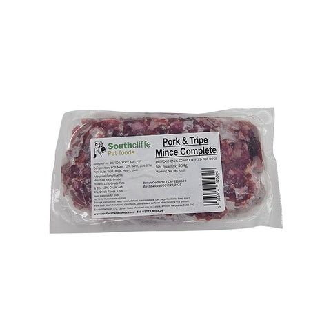 SouthCliffe Complete Pork & Tripe Mince 454g