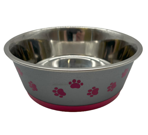 Classic Hybrid Stainless Steel Dish Pink 1500ml